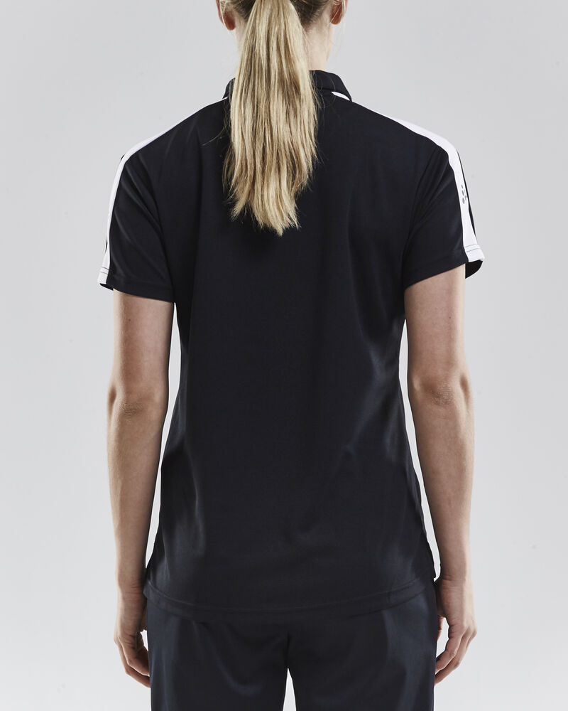 Craft Progress Polo Pique W - Black/White [9900] / XS