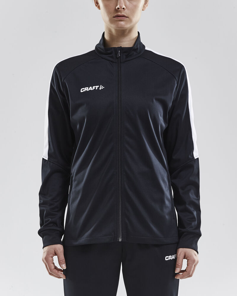 Craft Progress Jacket W - Black/White [9900] / XS