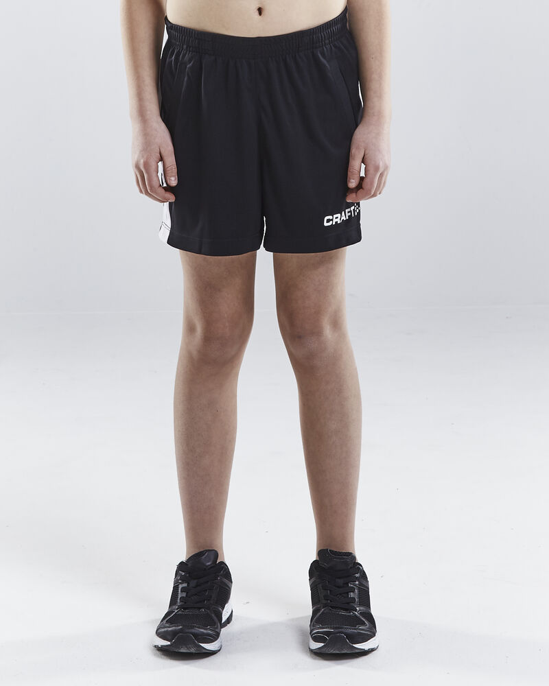 Craft Progress Practise Shorts Jr - Black/White [9900] / 122/128