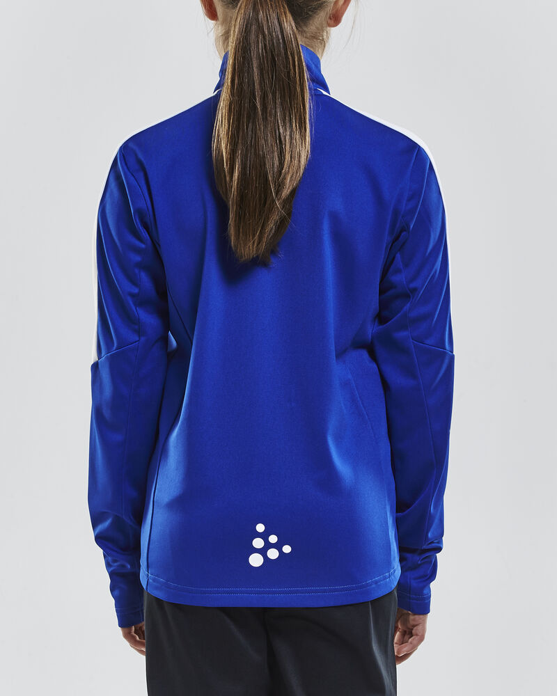 Craft Progress Halfzip Ls Tee Jr - Club Cobolt [1346] / 122/128