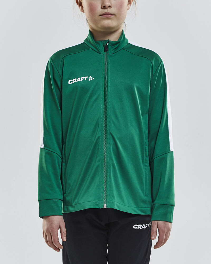 Craft Progress Jacket Jr - Team Green [1651] / 122/128