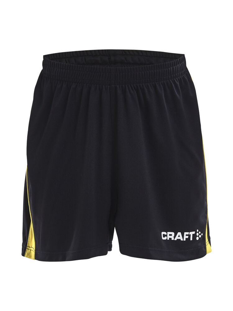 Progress Short Contrast Jr Wb från Craft i Svart/Sweden yellow