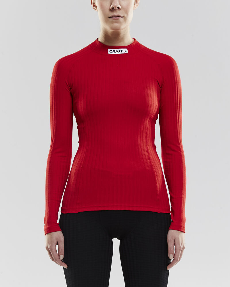 Craft Progress Baselayer CN LS W - Bright Red [1430] / XS