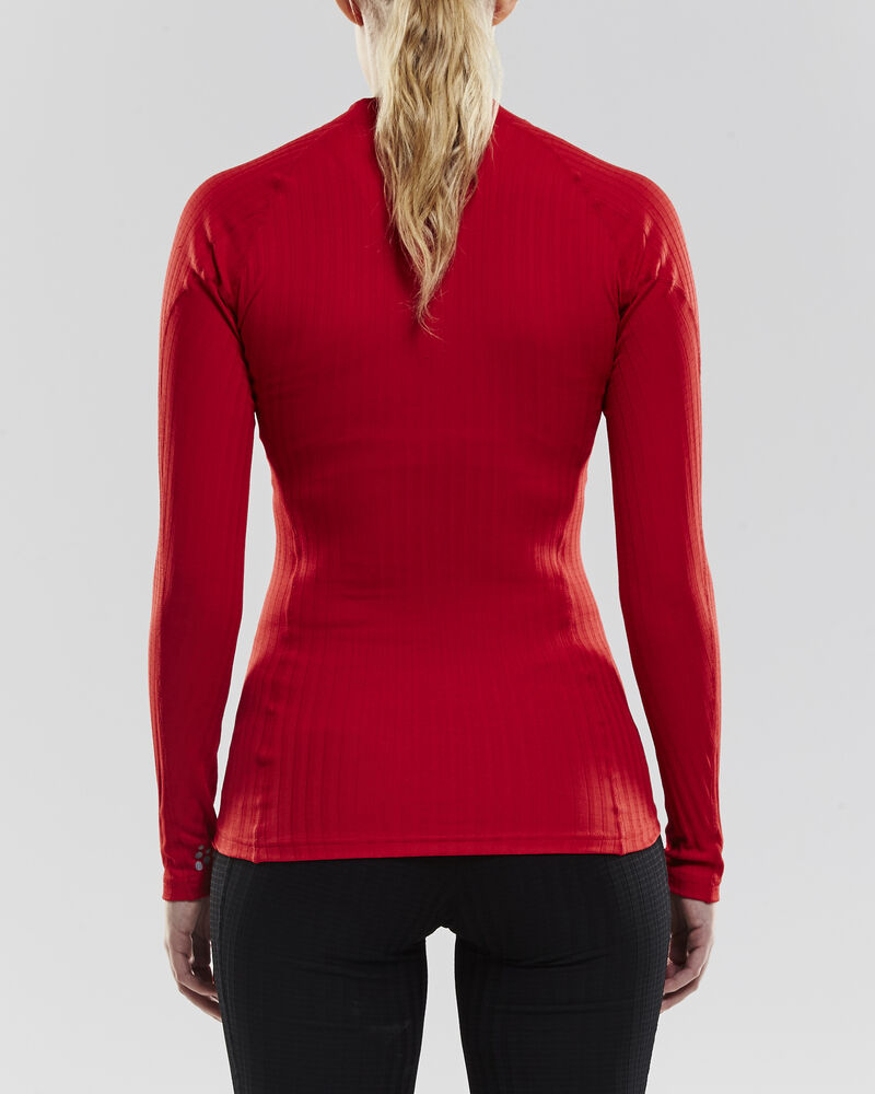 Craft Progress Baselayer CN LS W - Bright Red [1430] / XS