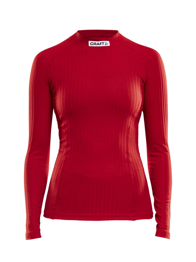 Craft Progress Baselayer CN LS W - Bright Red [1430] / XS