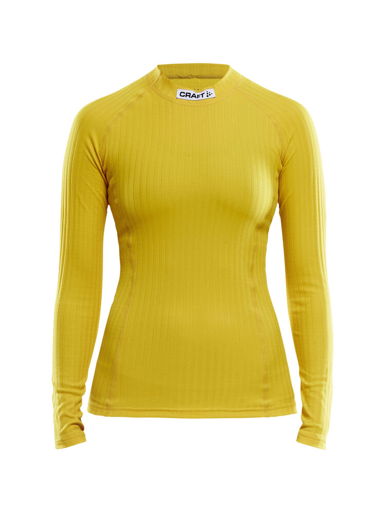 Progress Baselayer CN LS W från Craft i Gul