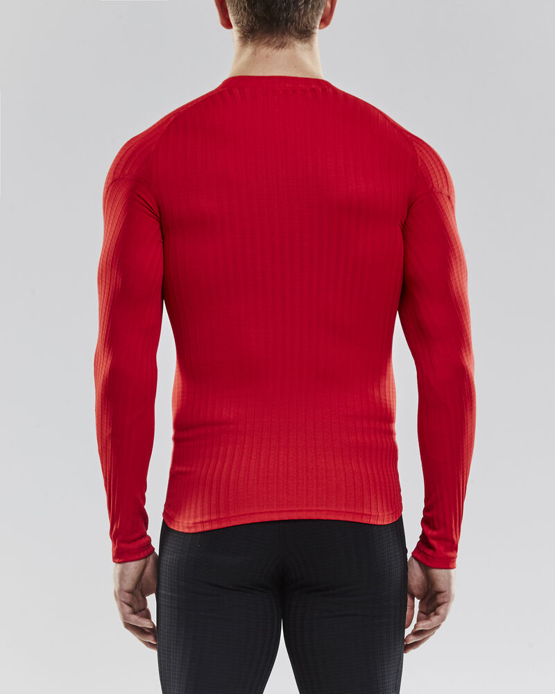 Craft Progress Baselayer CN LS M - Bright Red [1430] / XS
