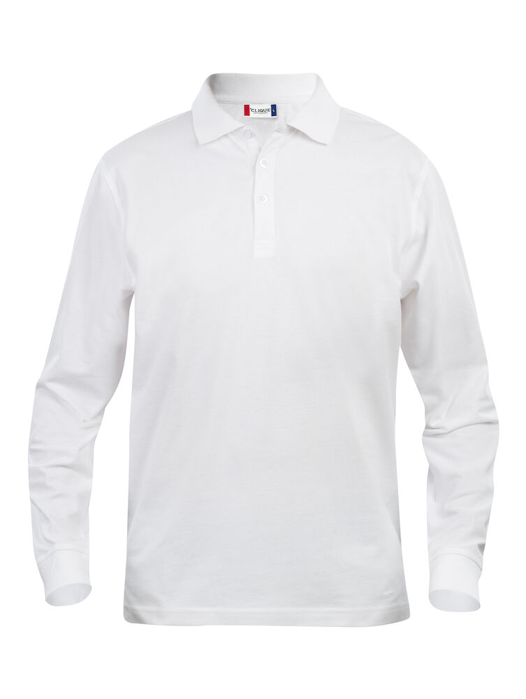 Classic Lincoln long sleeve polo