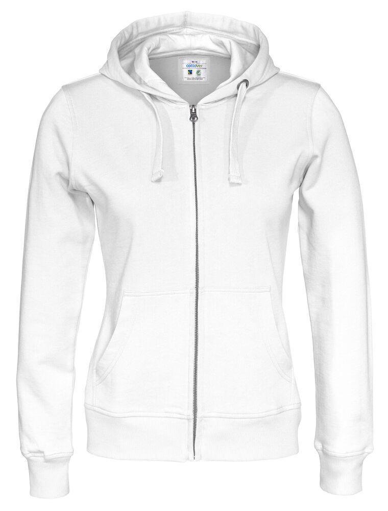 Full Zip Hood Lady (Gots) 