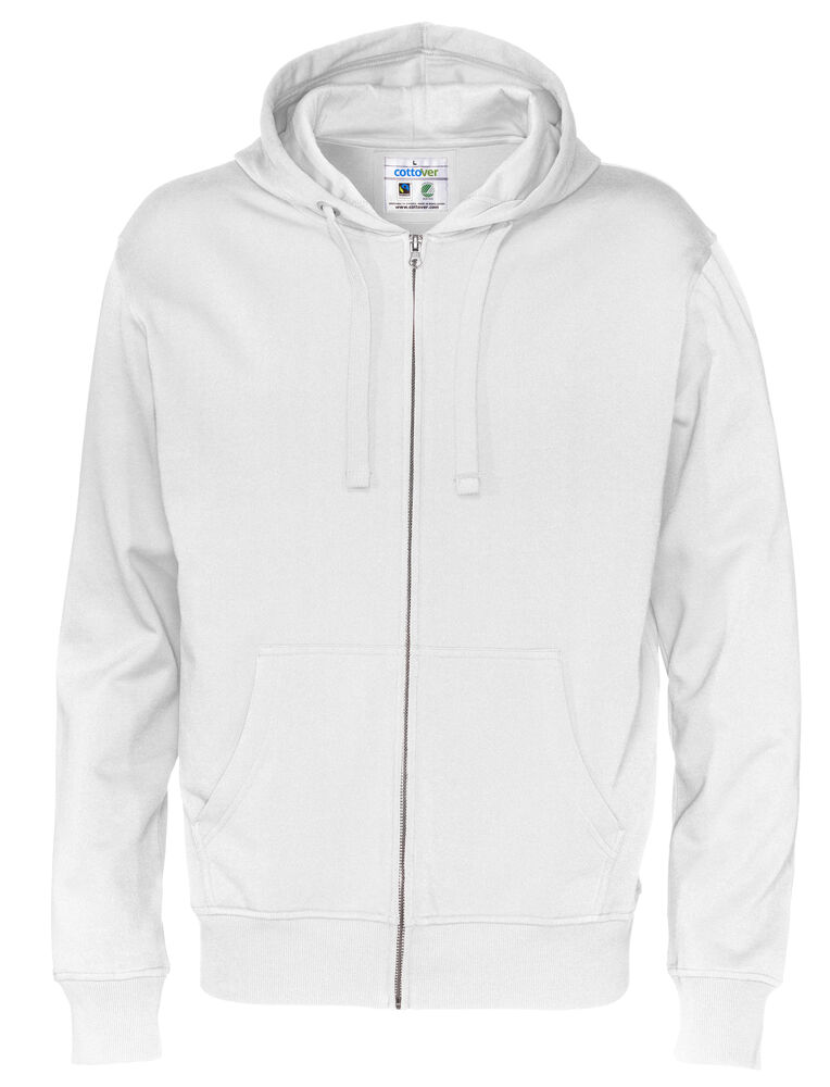 Full Zip Hood Man (Gots) 