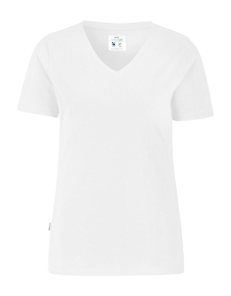 V-Neck Slim Fit Lady (Gots) 