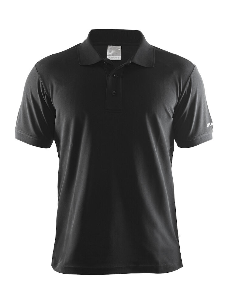 Polo Shirt Pique Classic Black XXXXL