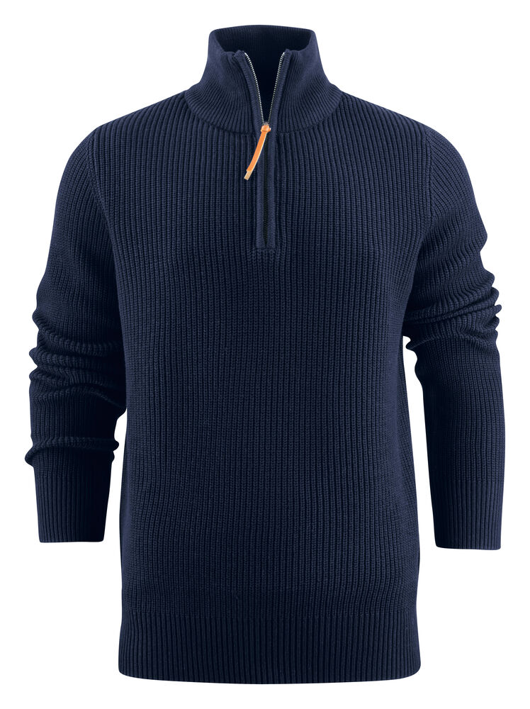 Flatwillow Quarter Zip Knit Navy XS