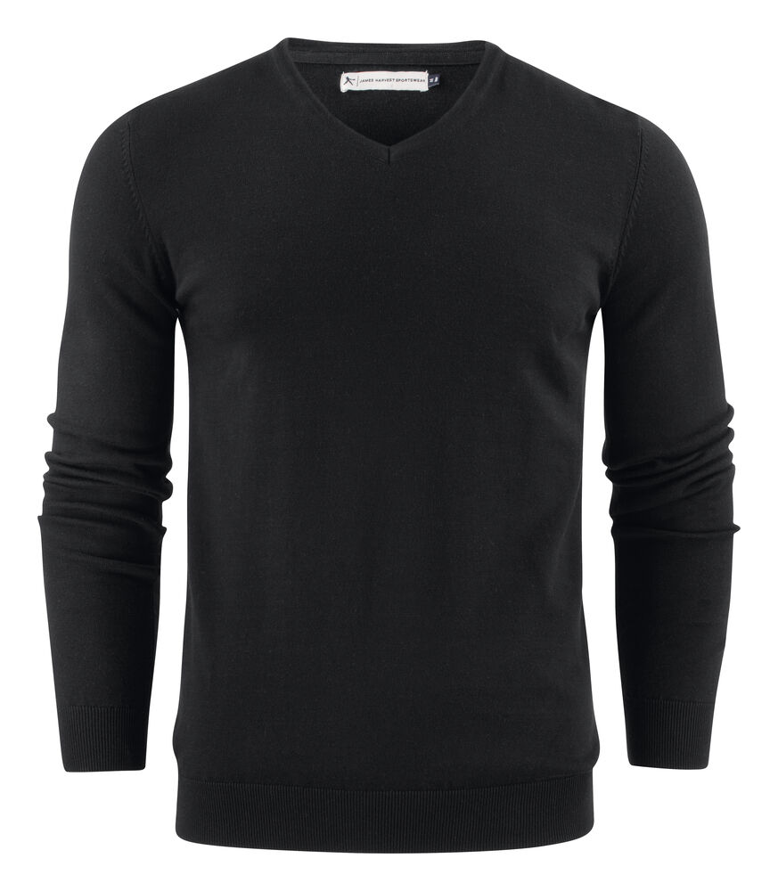 Ashland V-Neck Pullover Black S