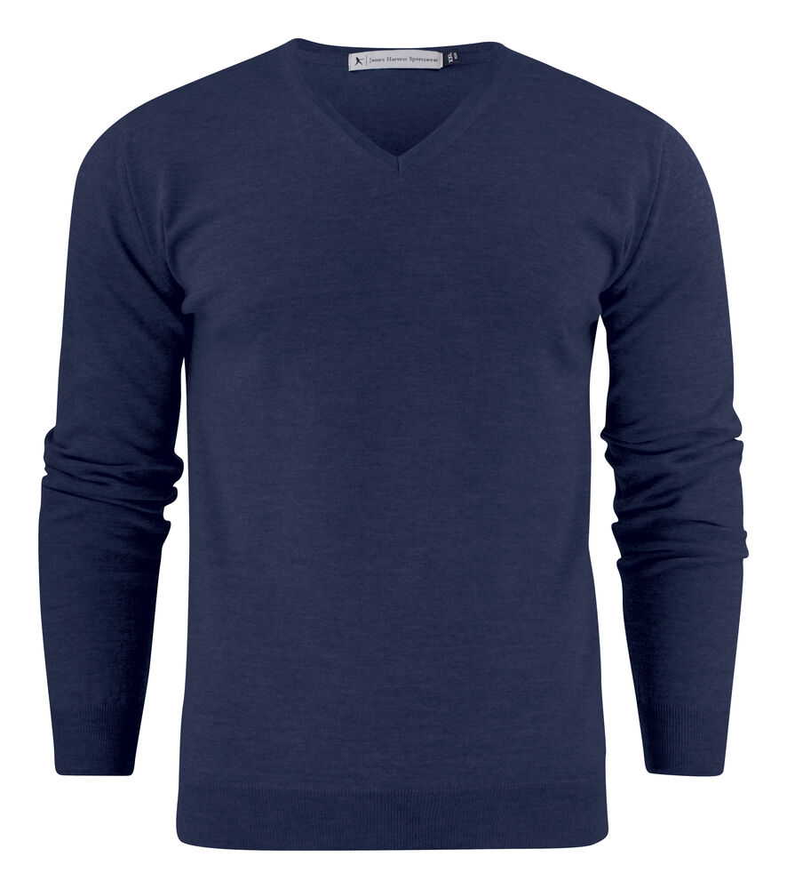 Westmore V-Neck Pullover Navy S