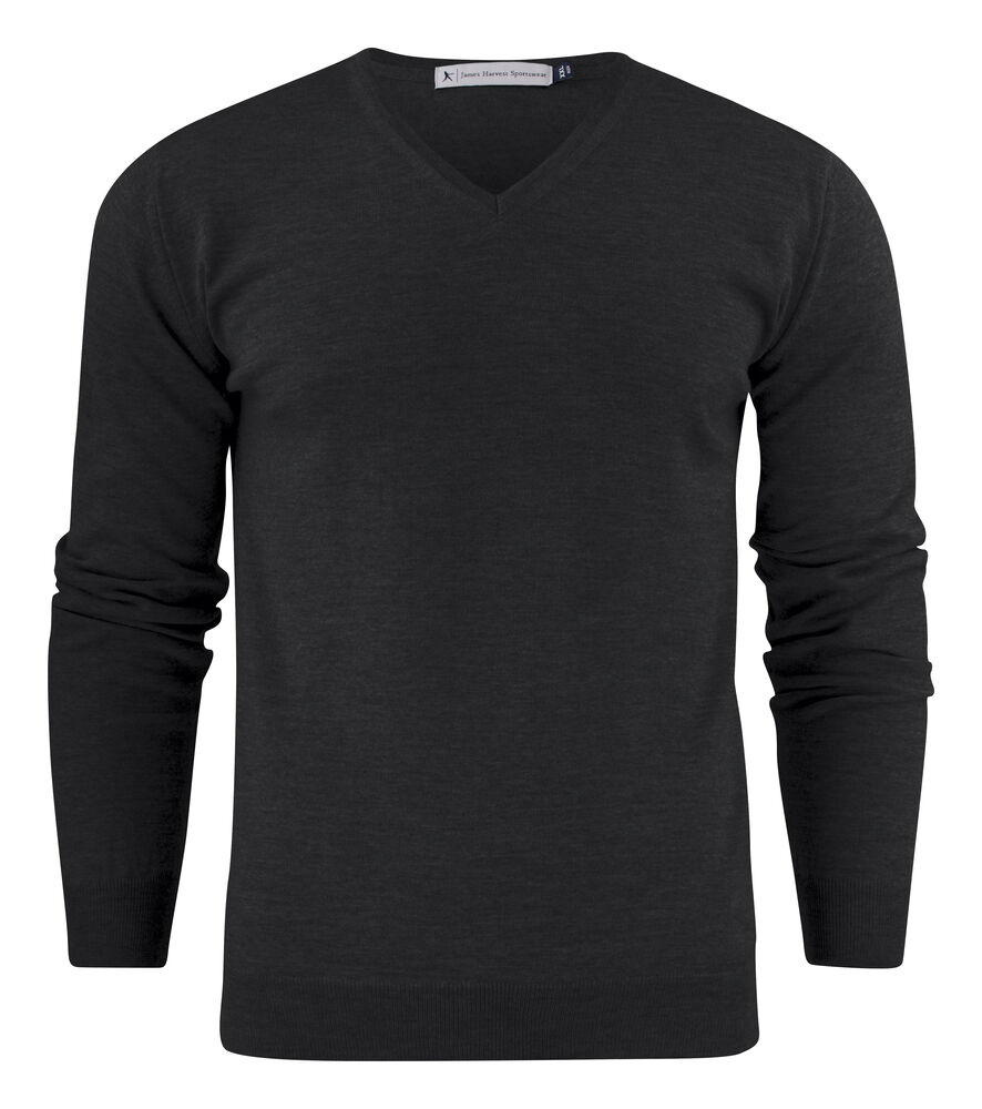 Westmore V-Neck Pullover Black M