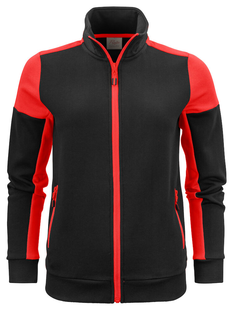 Prime Sweatshirt Lady 9040 Blk/Red XS