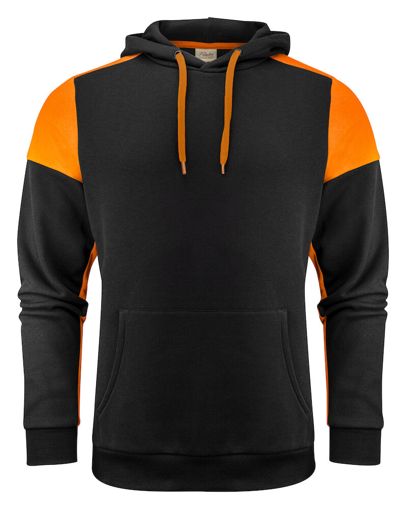 Prime Hoody 9030 Blk/Ora 4XL