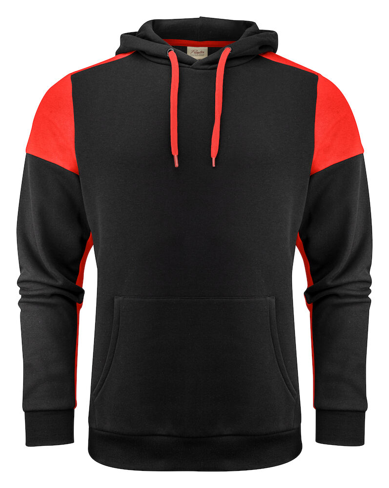 Prime Hoody 9040 Blk/Red 4XL