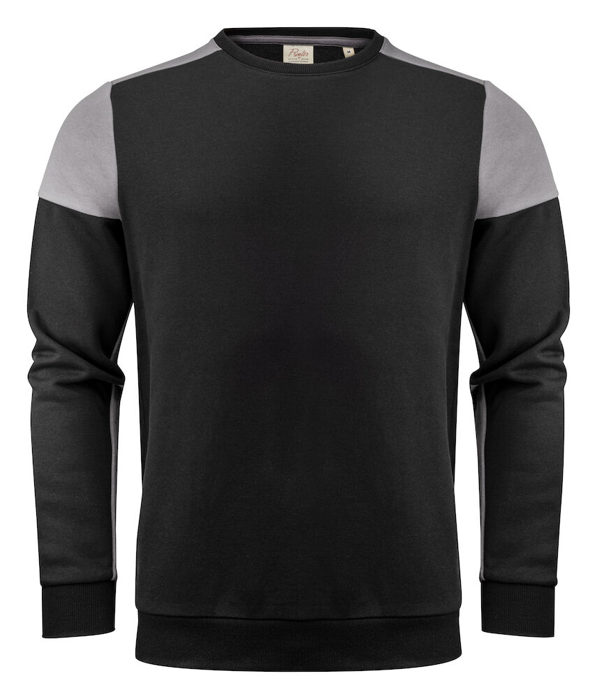 Prime Crewneck UniseX 9093 Blk/Ant 4XL