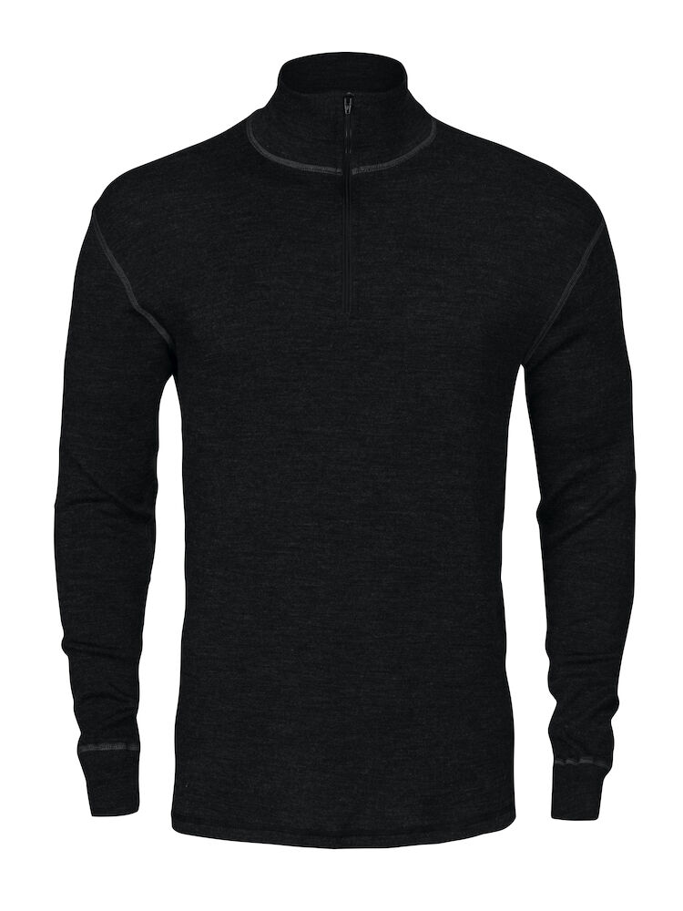 3108 Wool Underwearshirt With Zip 