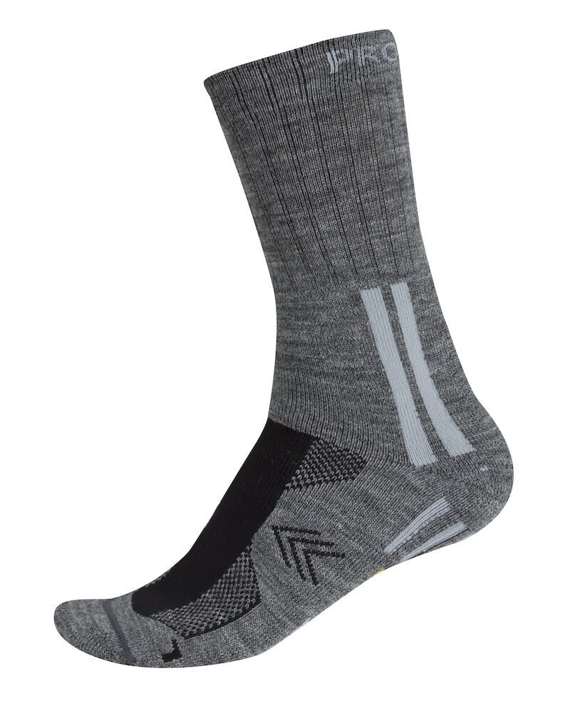 9029 Long Technical Sock Grey 