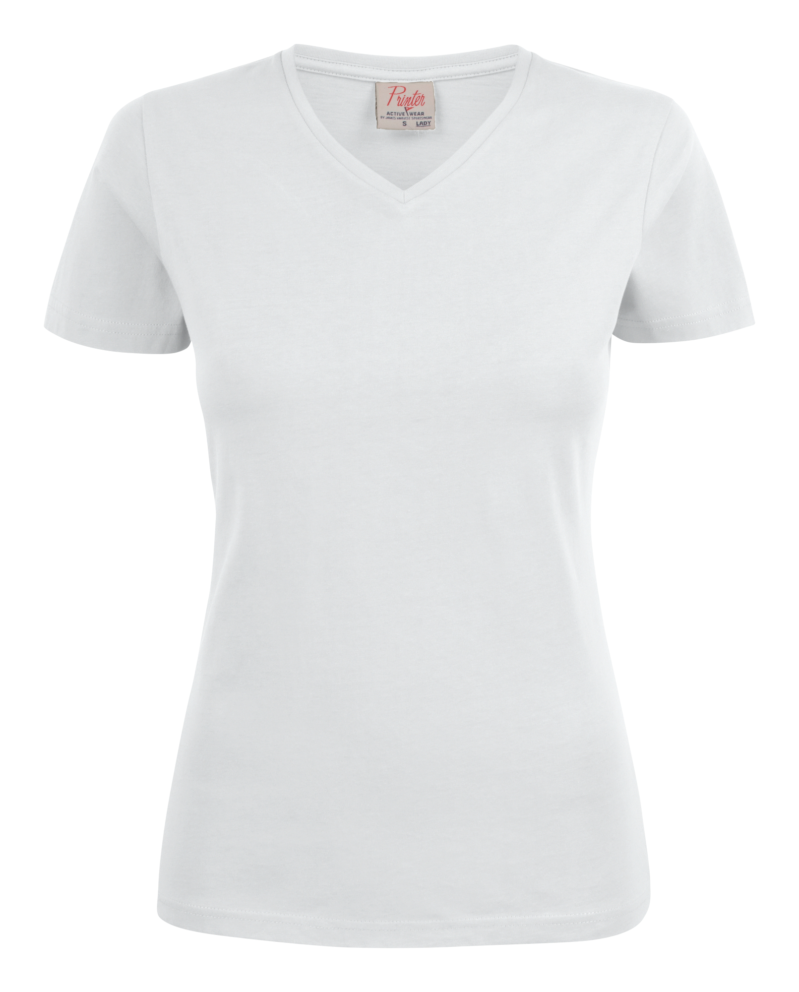 Heavy V-neck T-shirt ladies