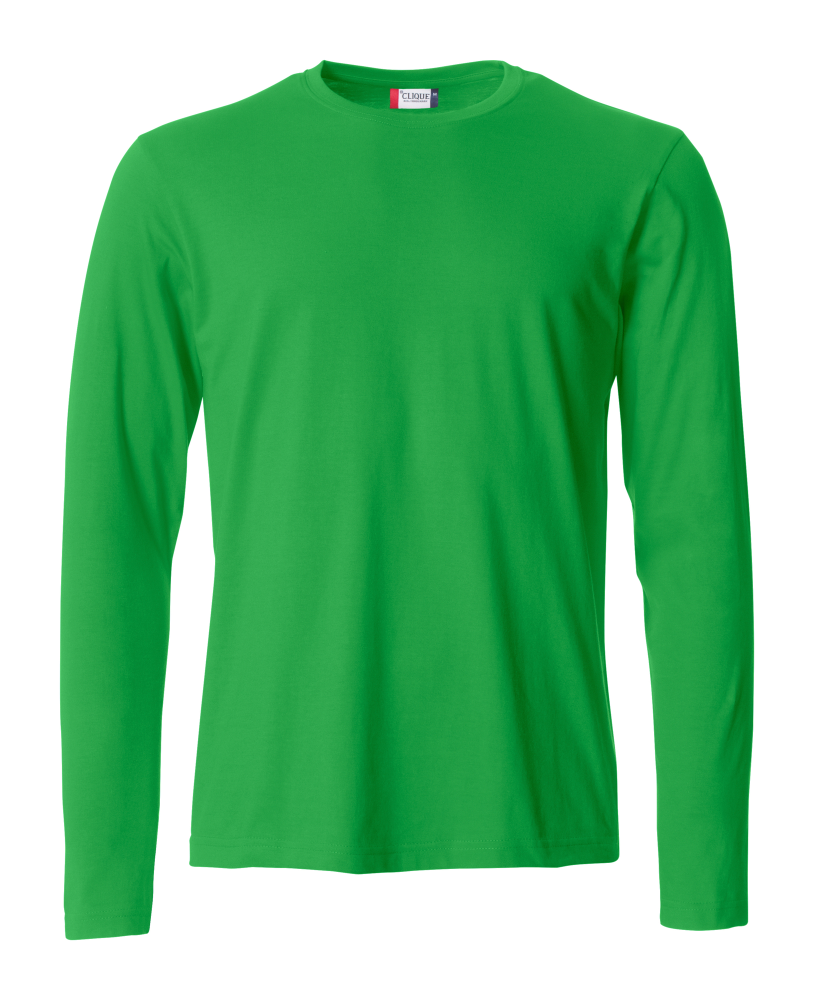 Basic-T L/S i färgen apple green