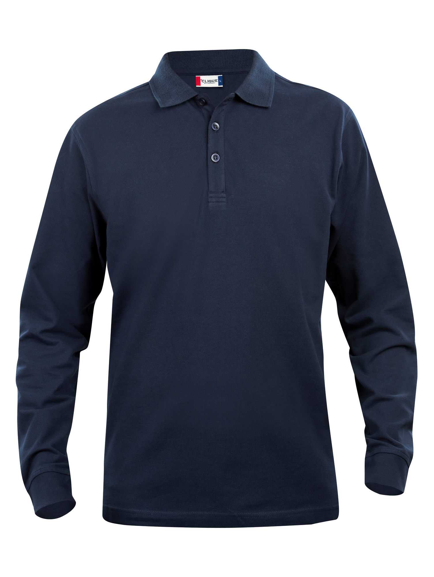 Basic Polo L/S Junior i färgen mörk marin