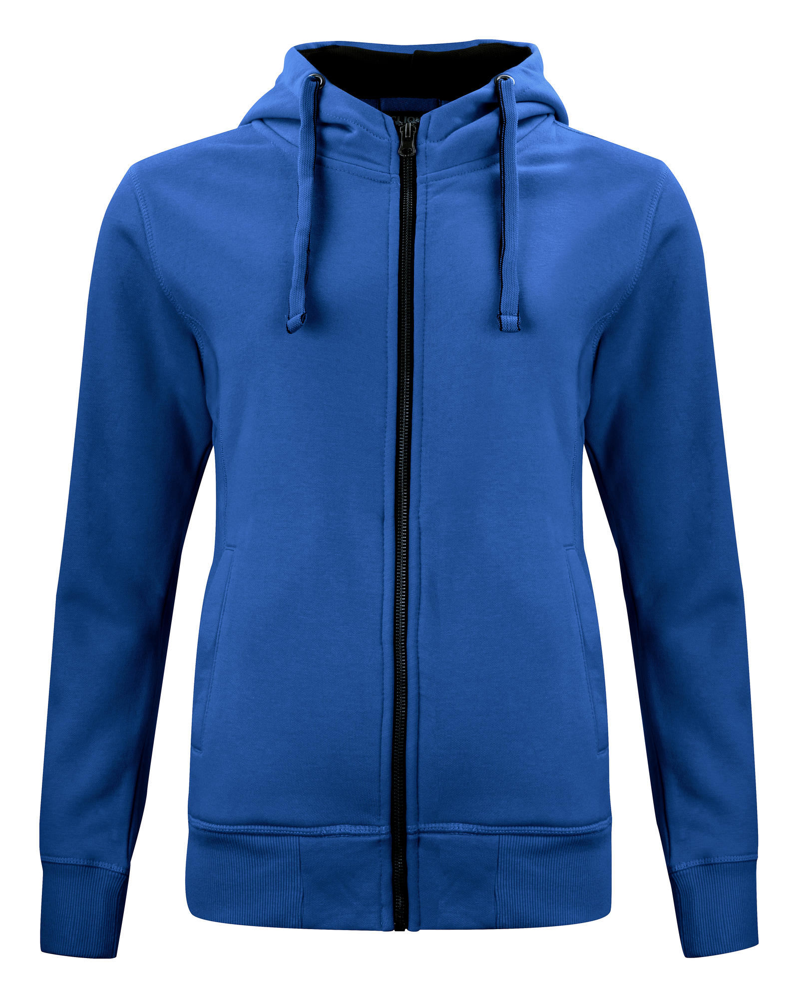 Hettejakke Clique Classic Hoody Full Zip Dame i Kongeblå