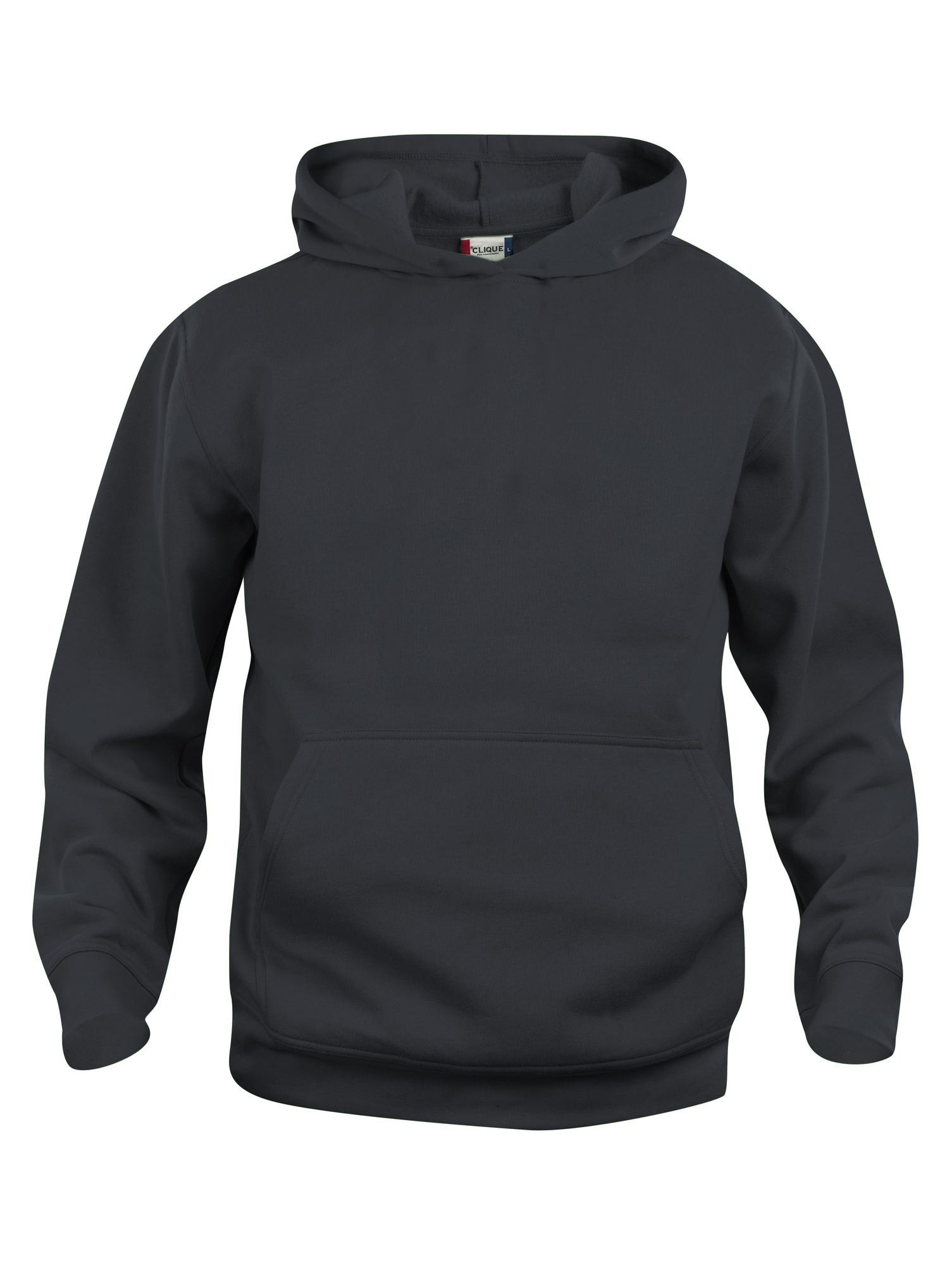 Hettegenser Clique Basic Hoody Junior i Sort
