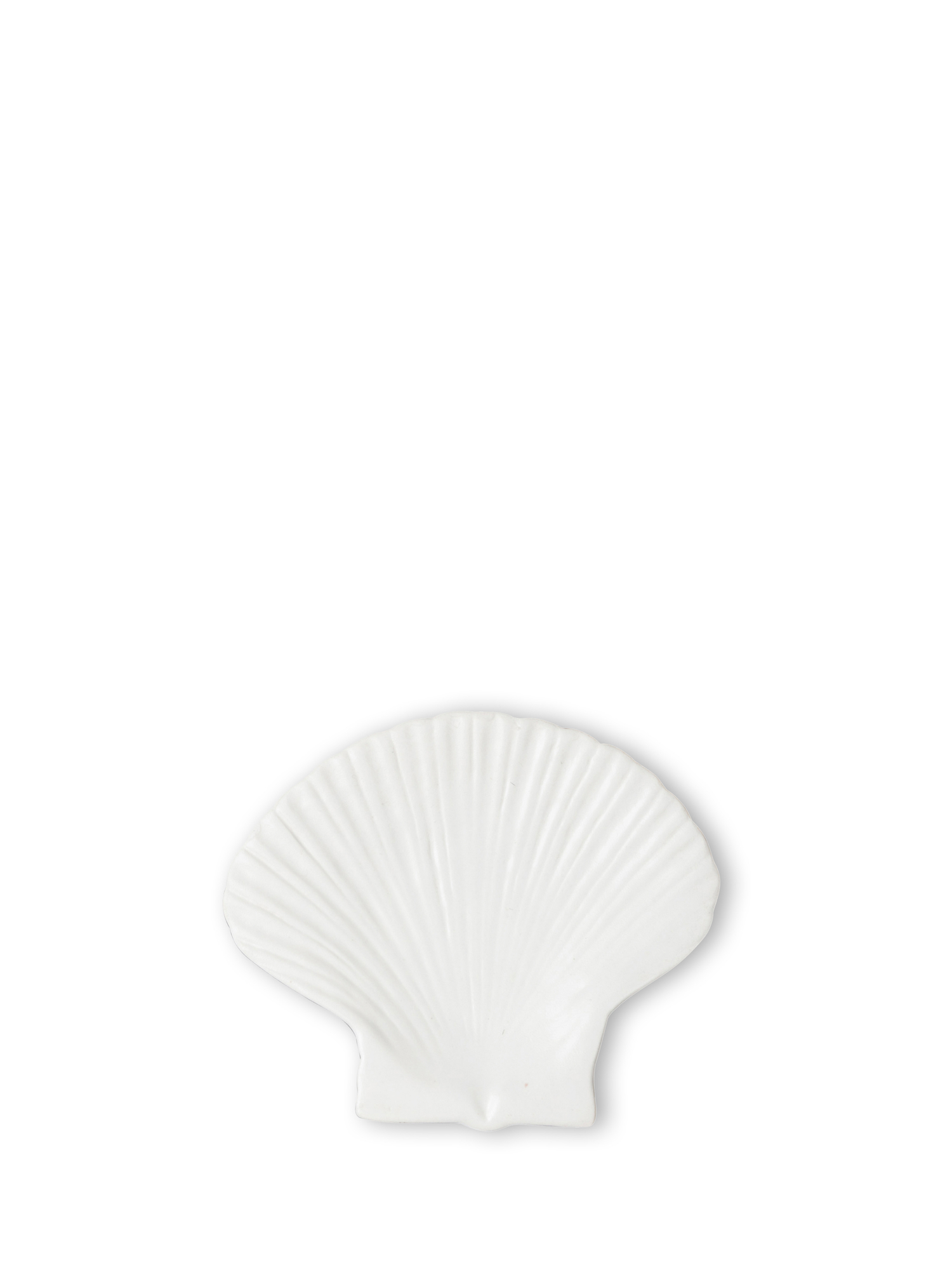 Asiett Shell S, Hvit