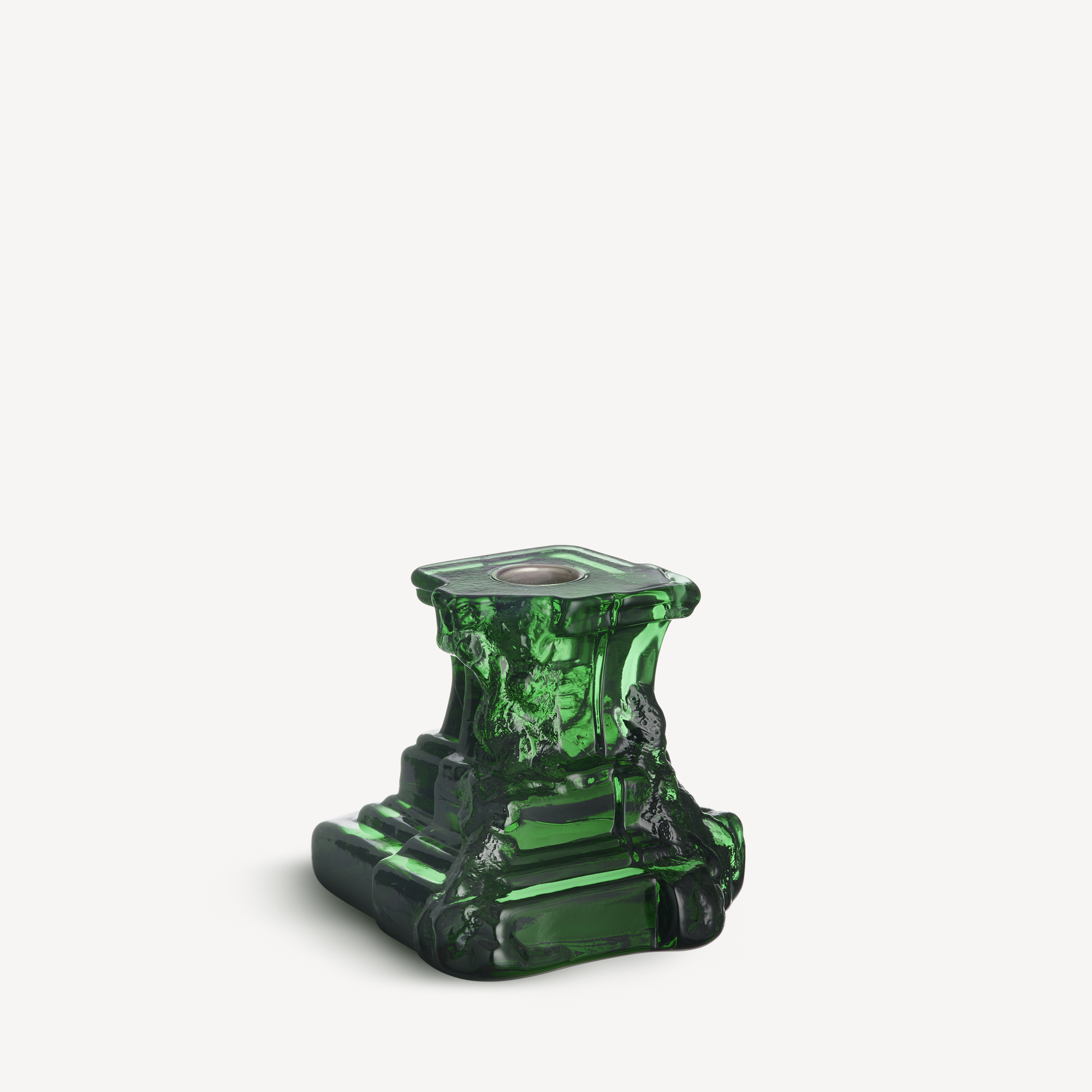 Rocky Baroque candlestick emerald green 95mm