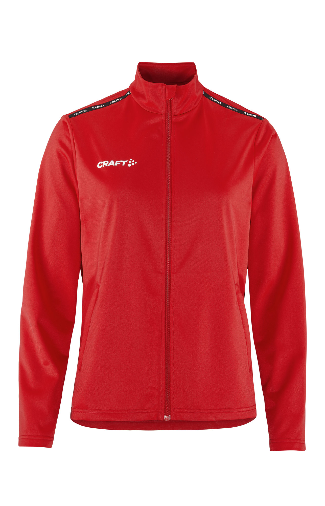 Craft Squad Go Fz Jacket Dame i Bright red