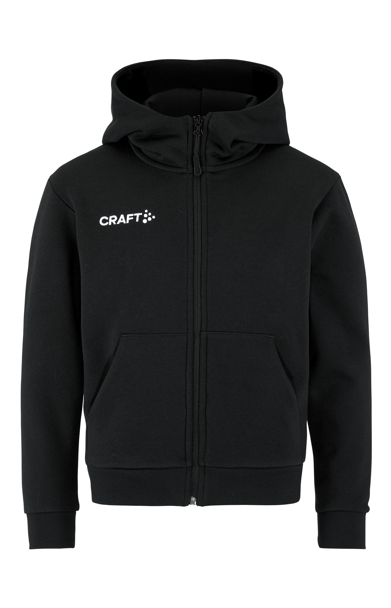 Craft Community 2.0 Logo Fz Hoodie Junior i Sort
