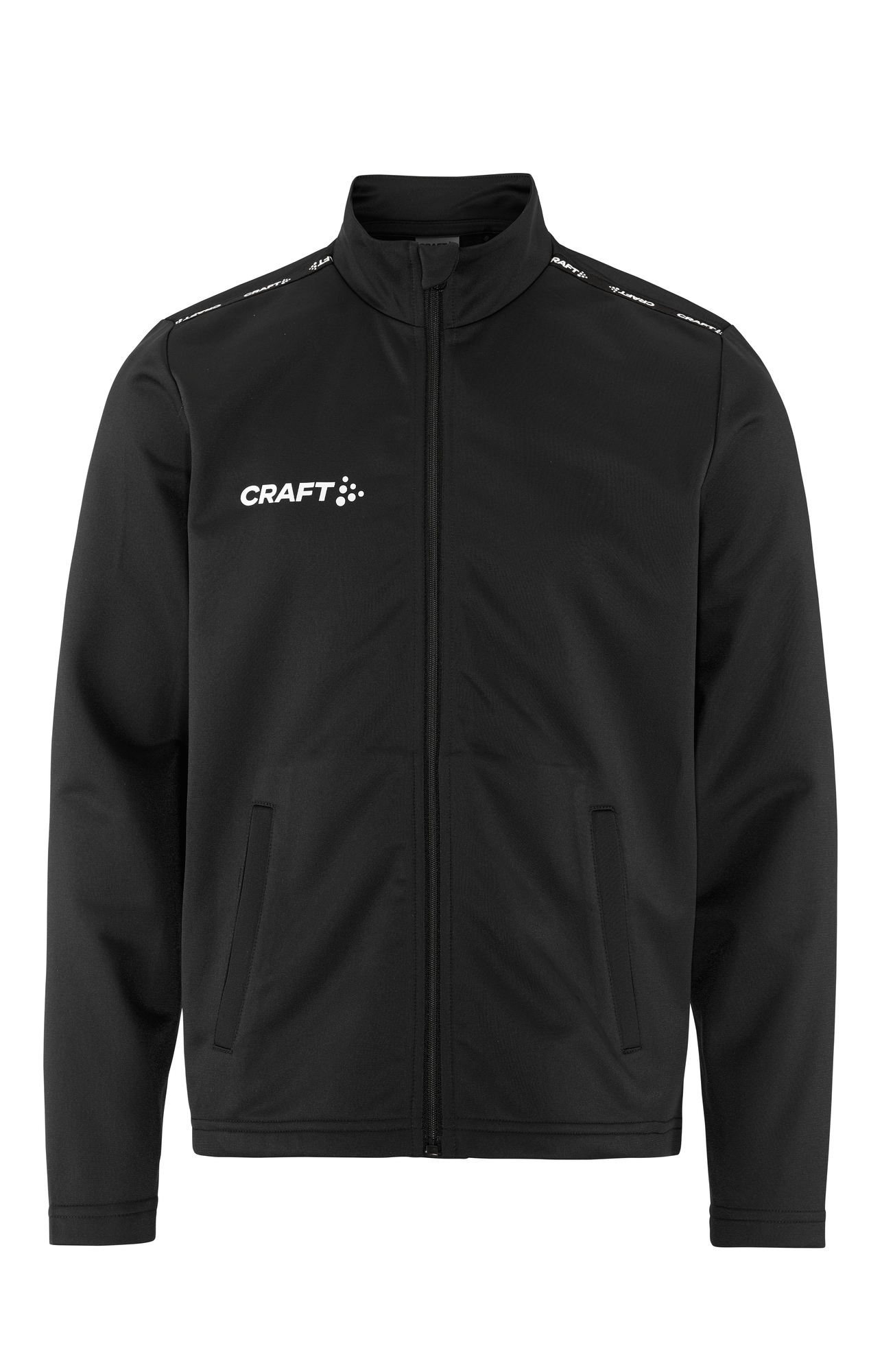 Craft Squad Go Fz Jacket Junior i Sort