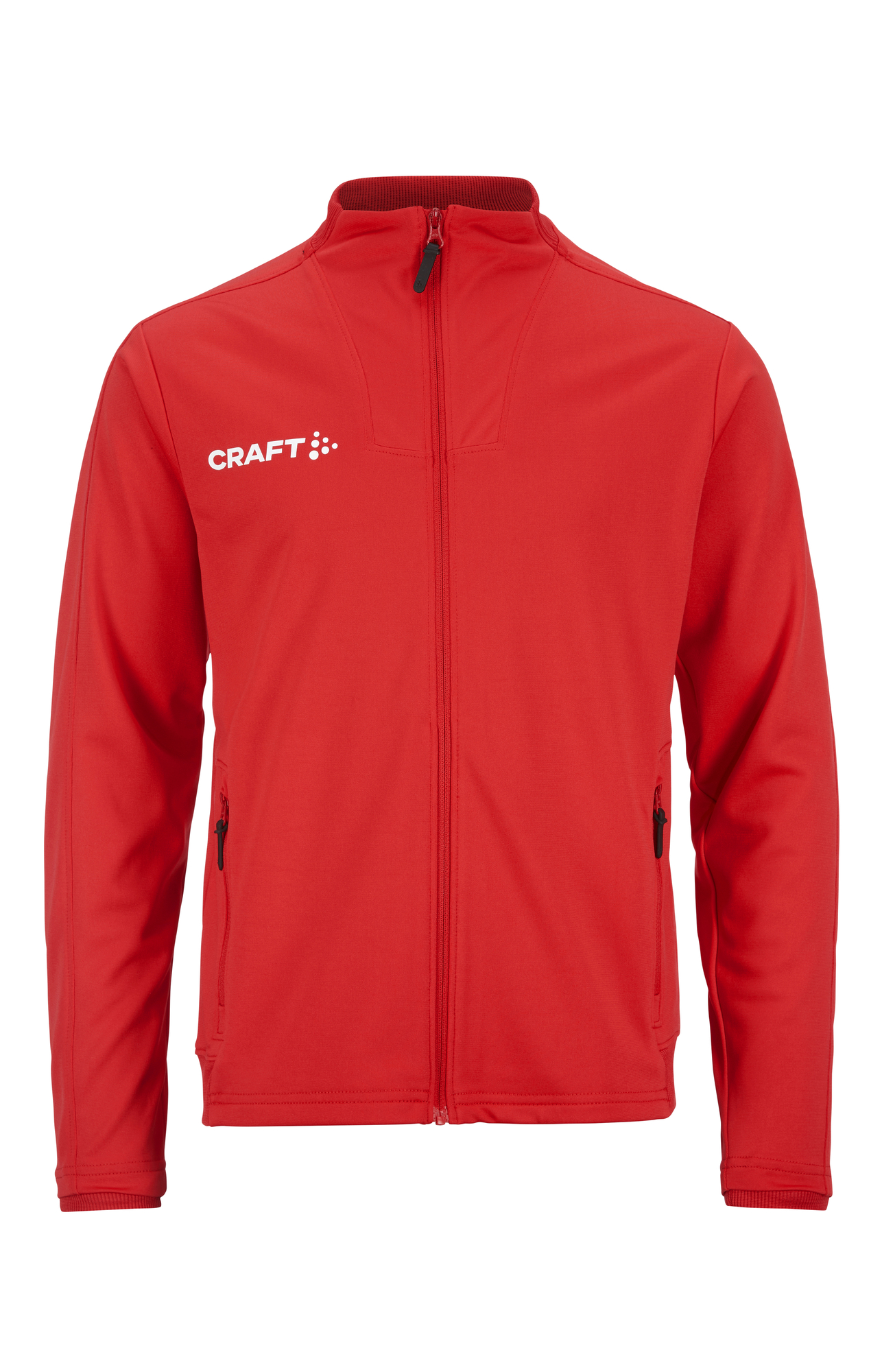 Craft Evolve 2.0 Full Zip Jacket Junior i Rød