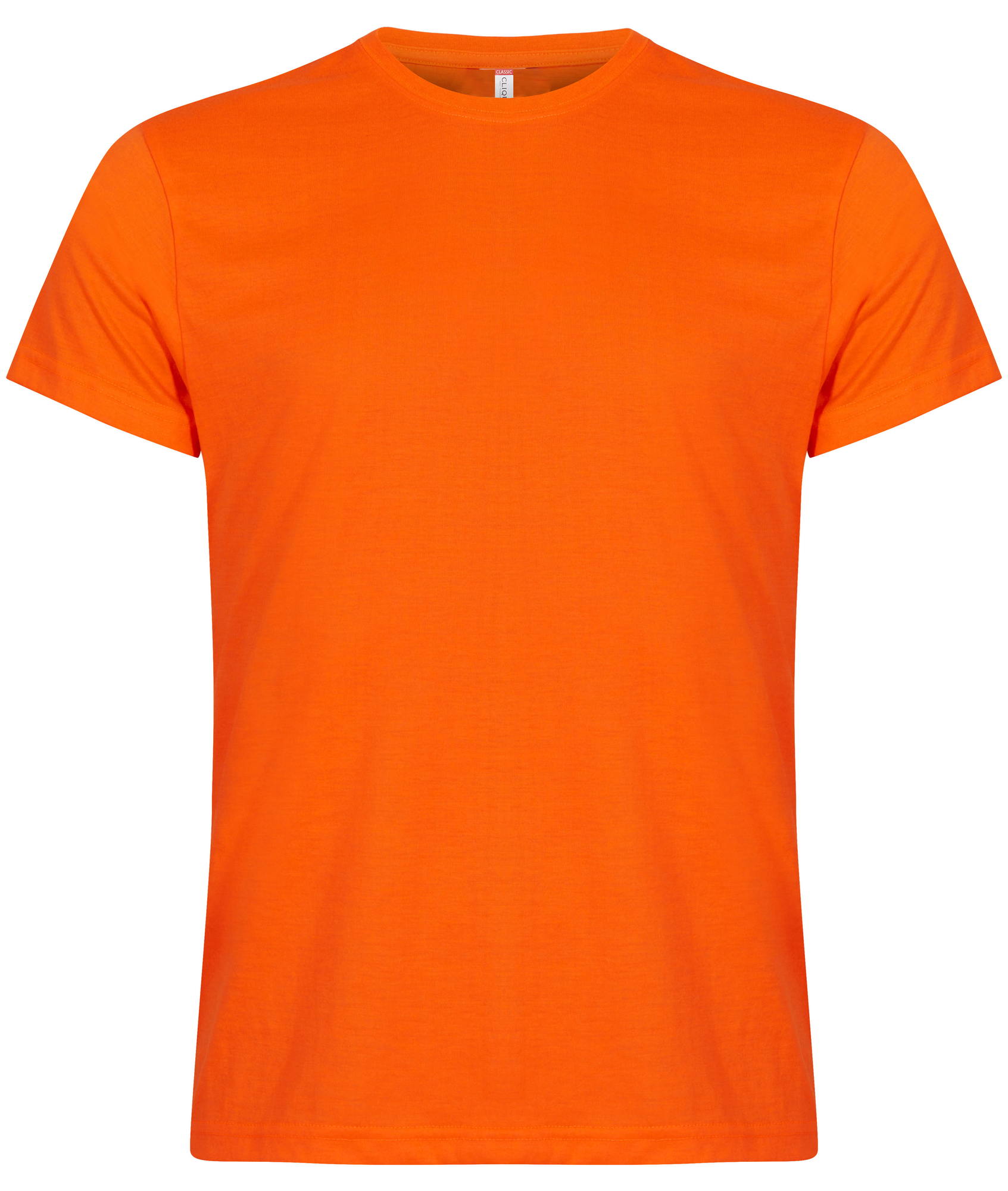 T-skjorte Clique New Classic-T Herre i Synlighetsoransje