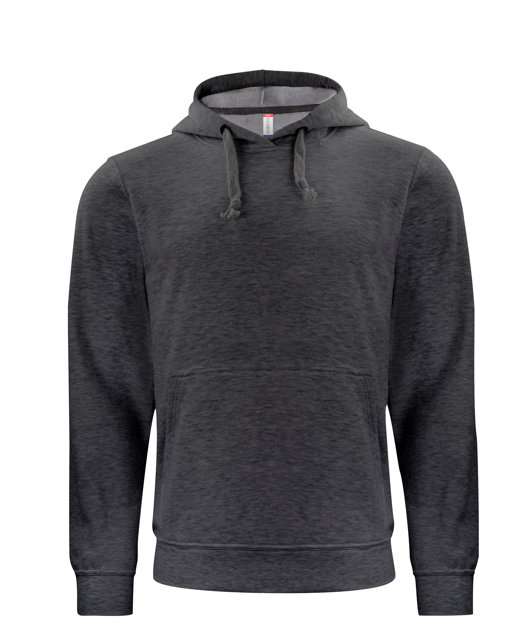Basic Hoody i färgen antracitmelerad