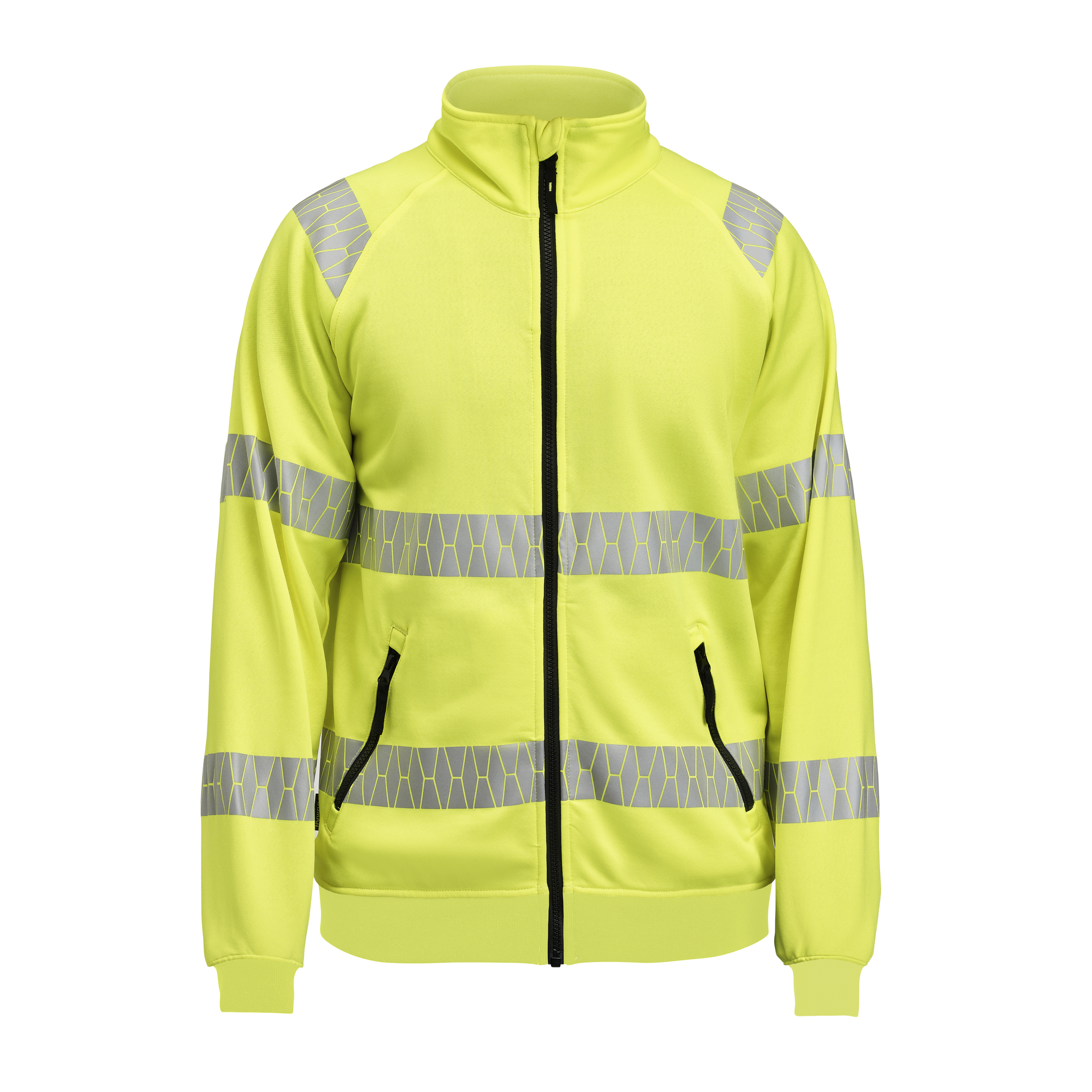 Sweatshirt Full-Zip Hi-Vis