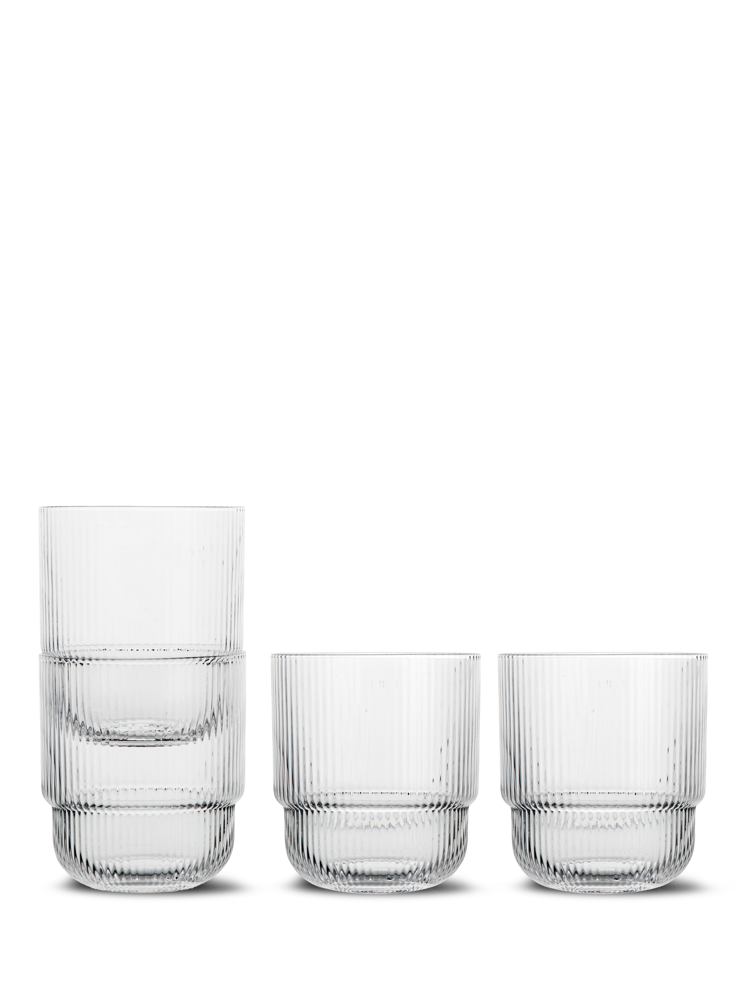 Blanka vannglass, 4-pk.