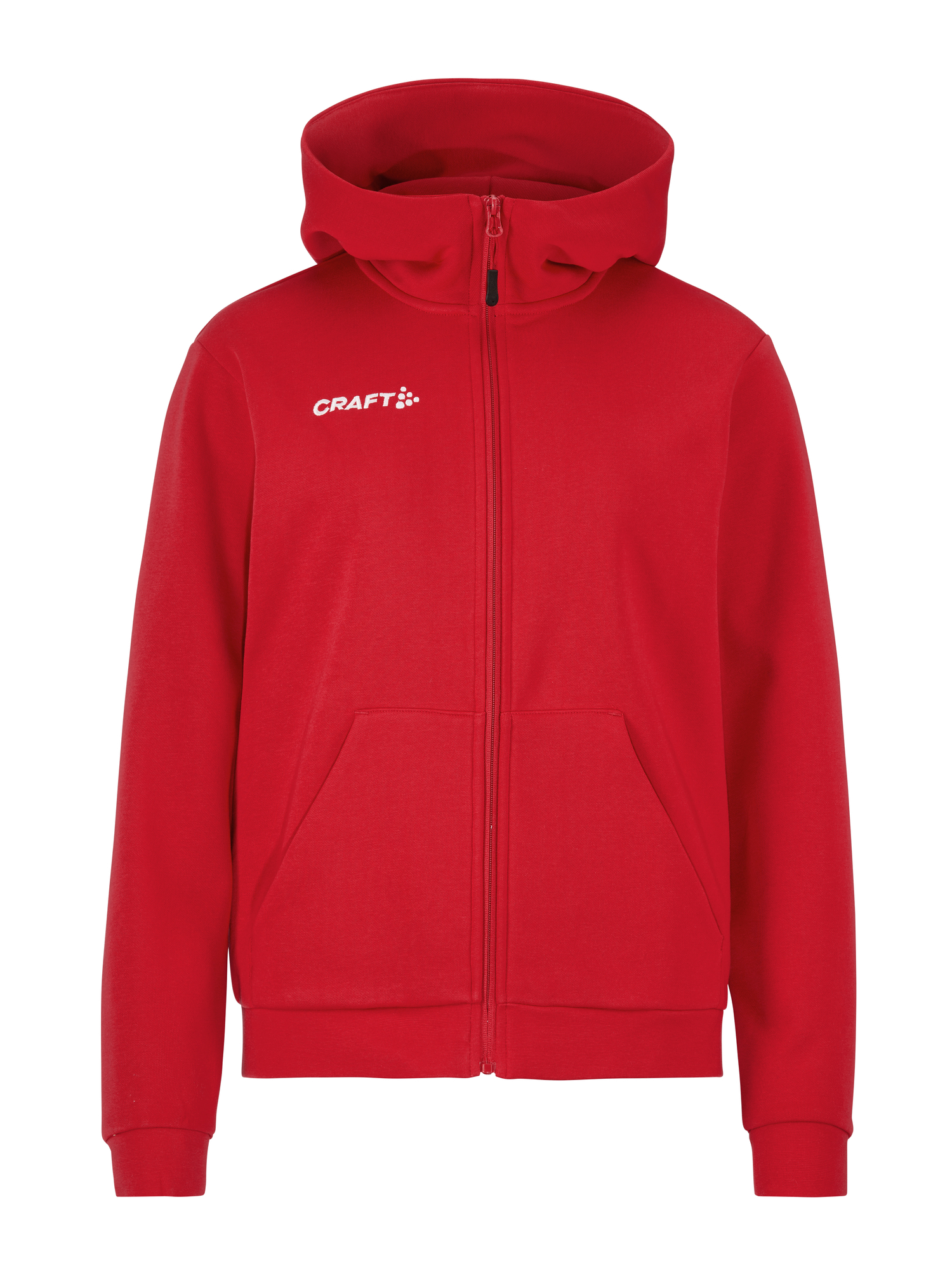 Craft Community 2.0 Logo Fz Hoodie Dame i Bright red