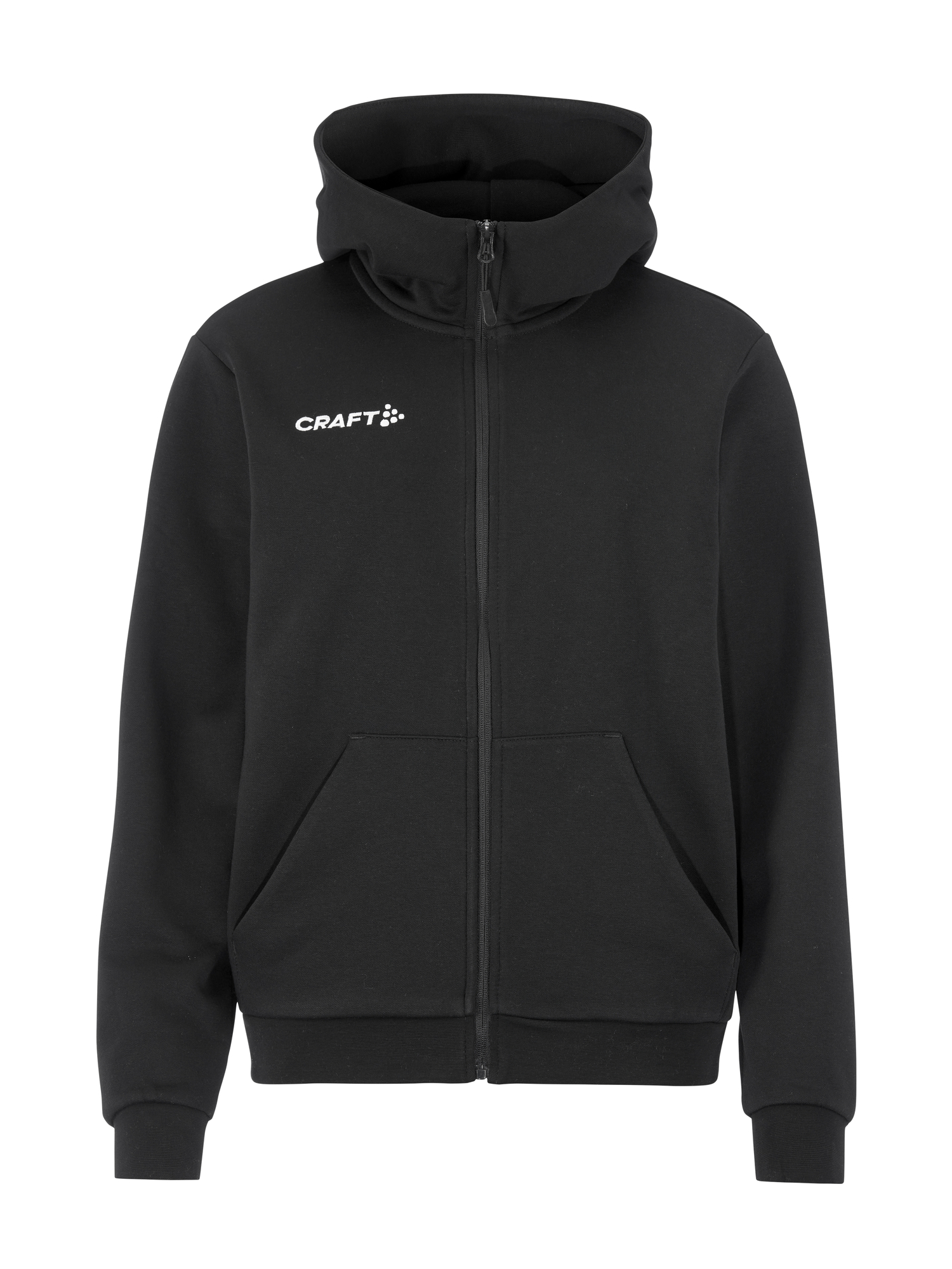 Craft Community 2.0 Logo Fz Hoodie Dame i Sort
