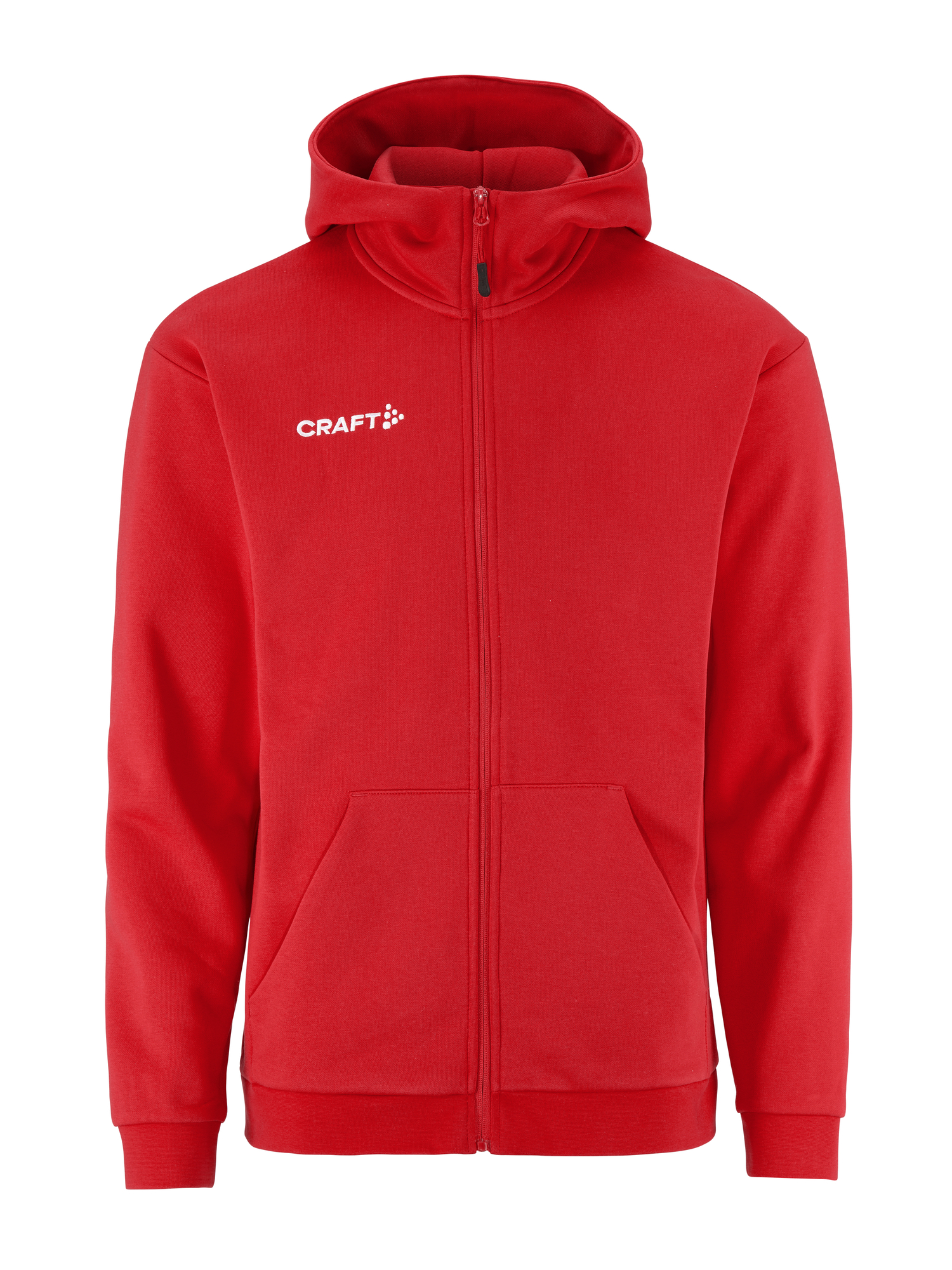 Craft Community 2.0 Logo Fz Hoodie Herre i Rød