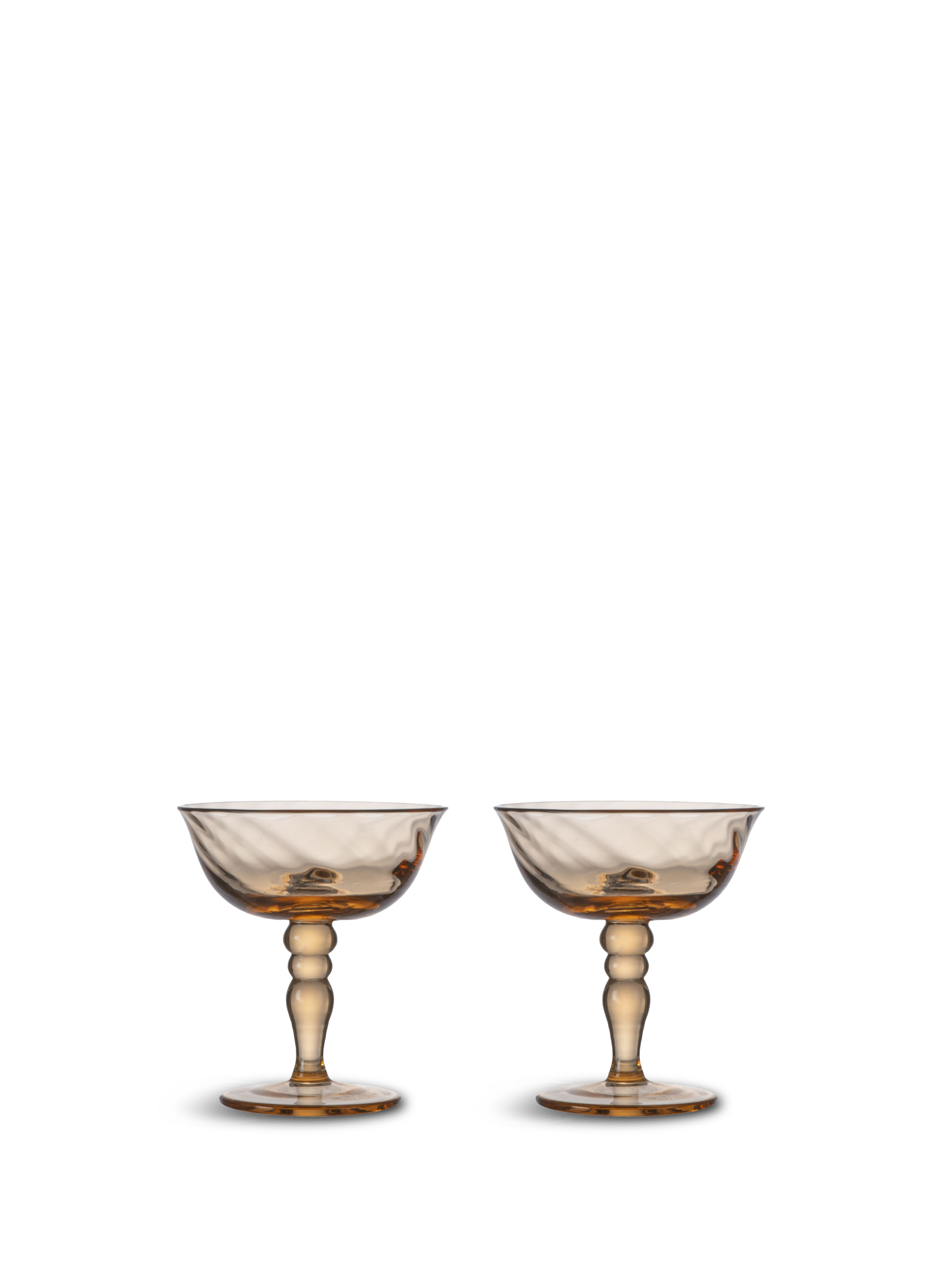 Italiensk champagne coupe Opacity, 2-pk.