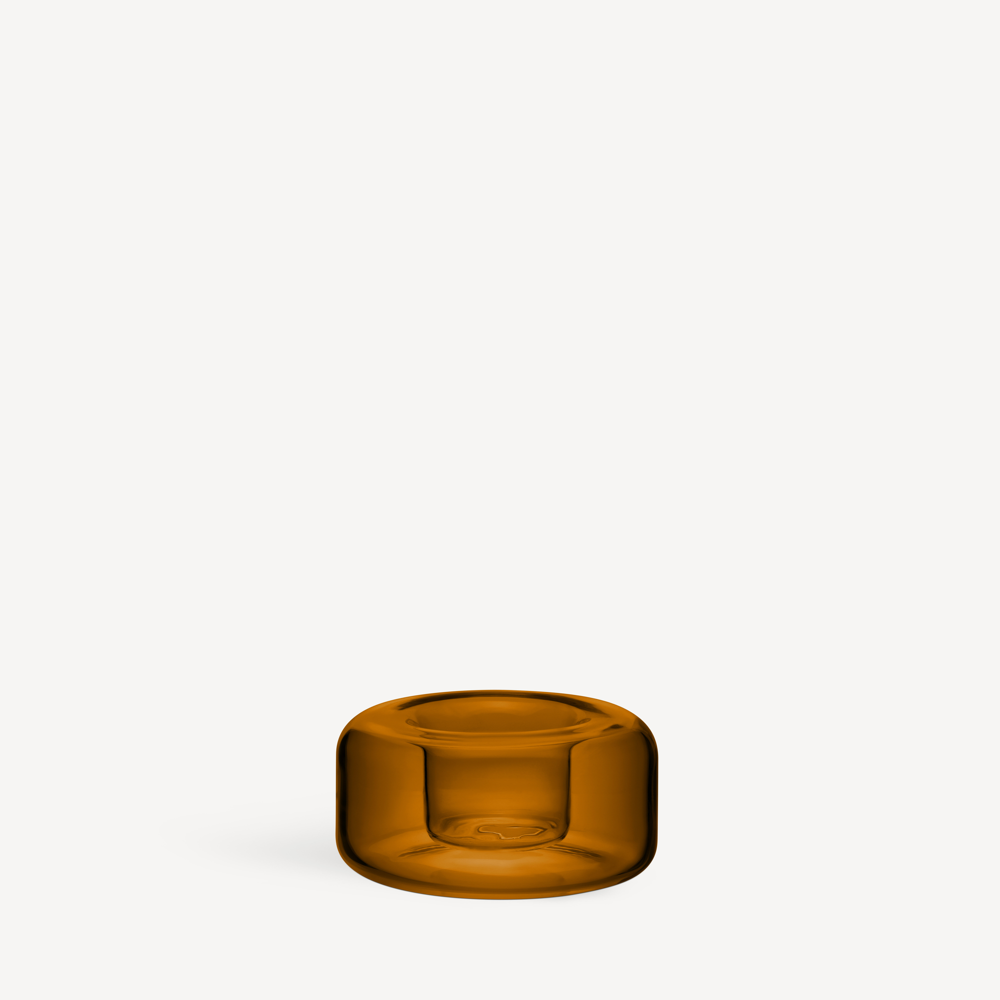 Happy lyslykt, ravfarget, 47 mm