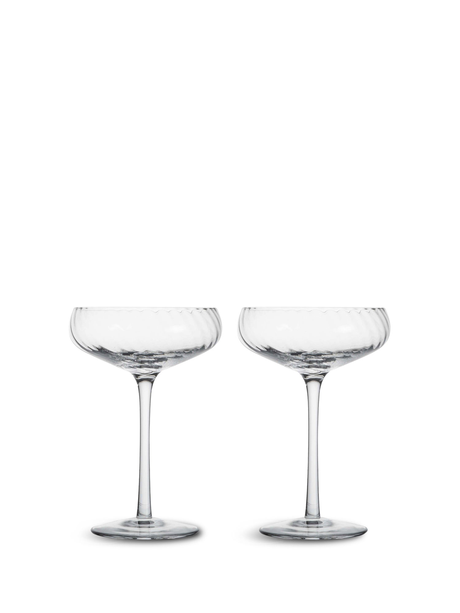 Champagne coupe Opacity, 2-pk.