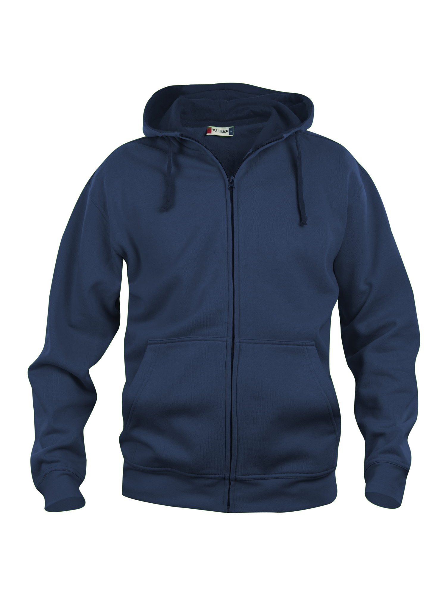 Hettejakke Clique Basic Hoody Full Zip Herre i Marineblå