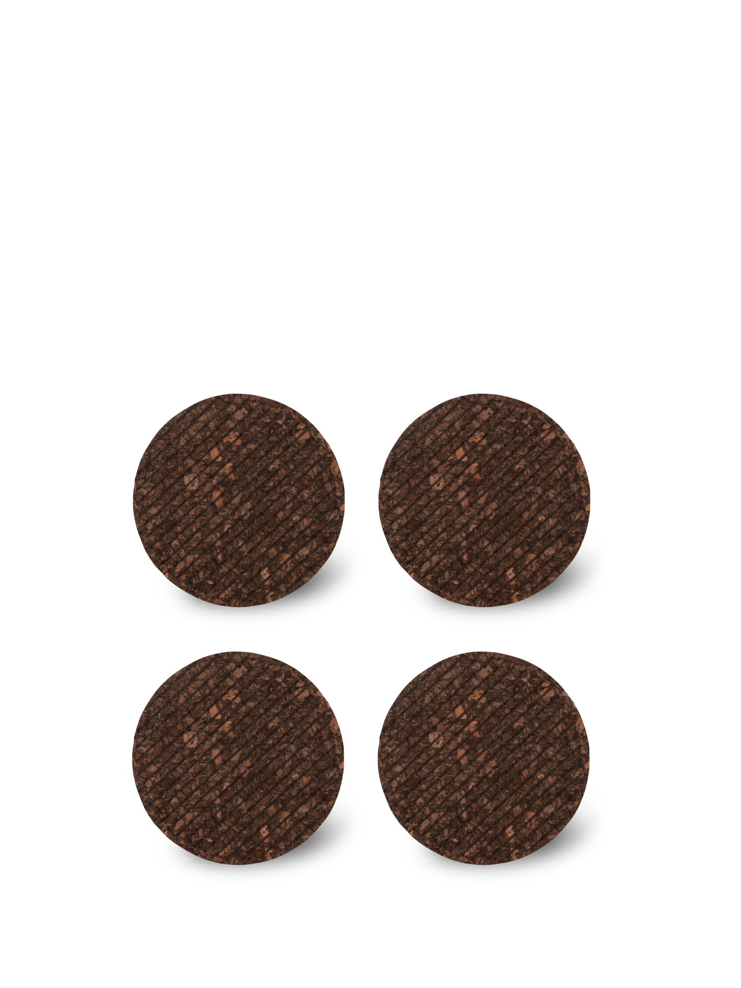 Dante glassunderlag av kork, 4-pk
