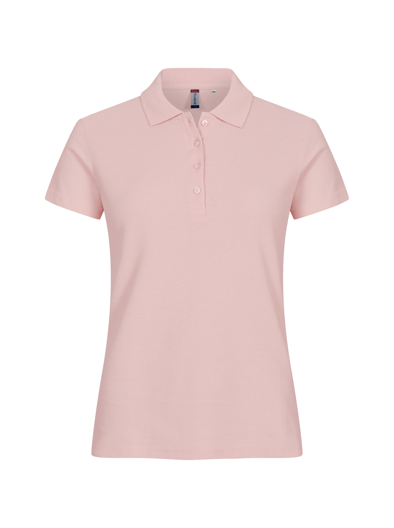 Piqué Clique Basic Polo Dame i Godterirosa